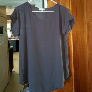 Zenana outfitters grey top